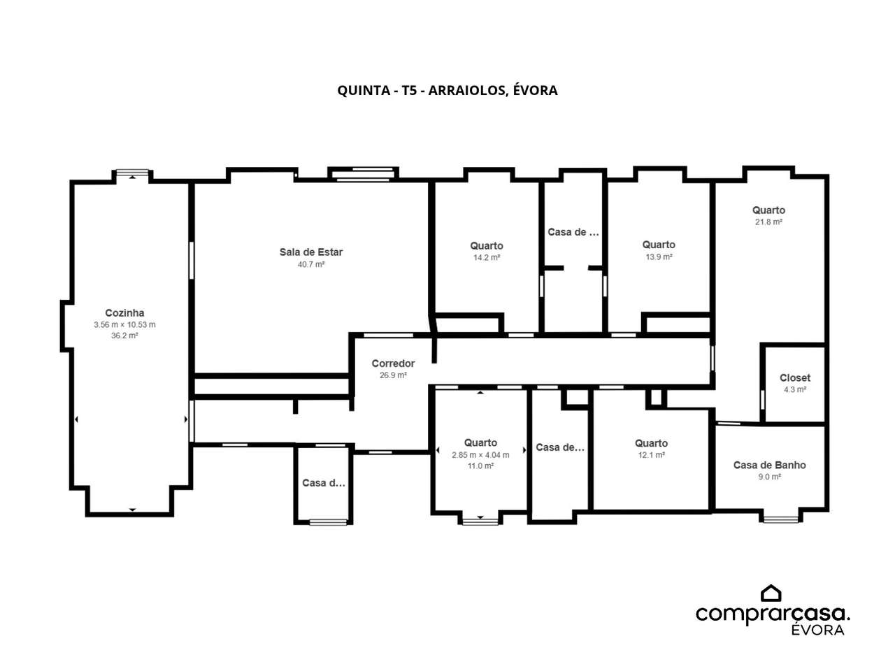 Quinta de charme T5 com piscina e 7 000 m² — vistas para o Castelo de-31