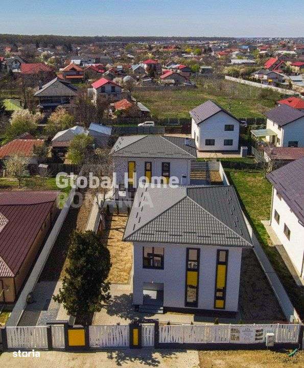 5 Min Rond Pipera | Vila Premium 5 Cam+3 Bai+400Mp Teren | Tunari - St - Imagine principală: 5/19