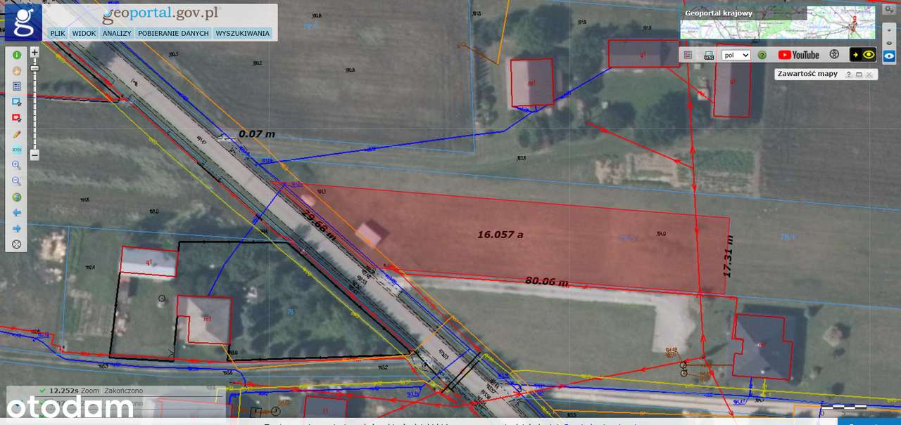 działka budowlana Wierzchowiska Pierwsze 1600m2 - Pełny obrazek: 5/5