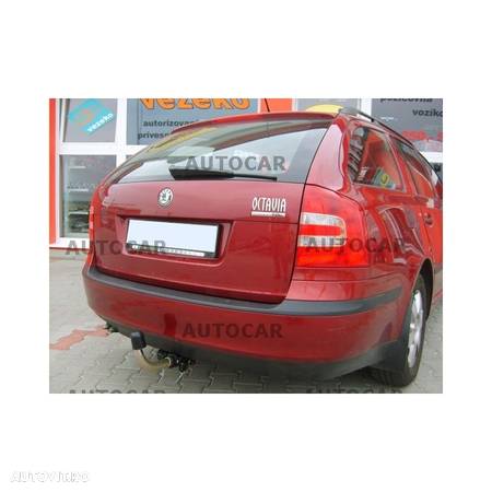 Carlig de remorcare pentru SKODA OCTAVIA - 5 -usi, Combi si 4x4 - sistem demontabil automat - din 2004 - 8