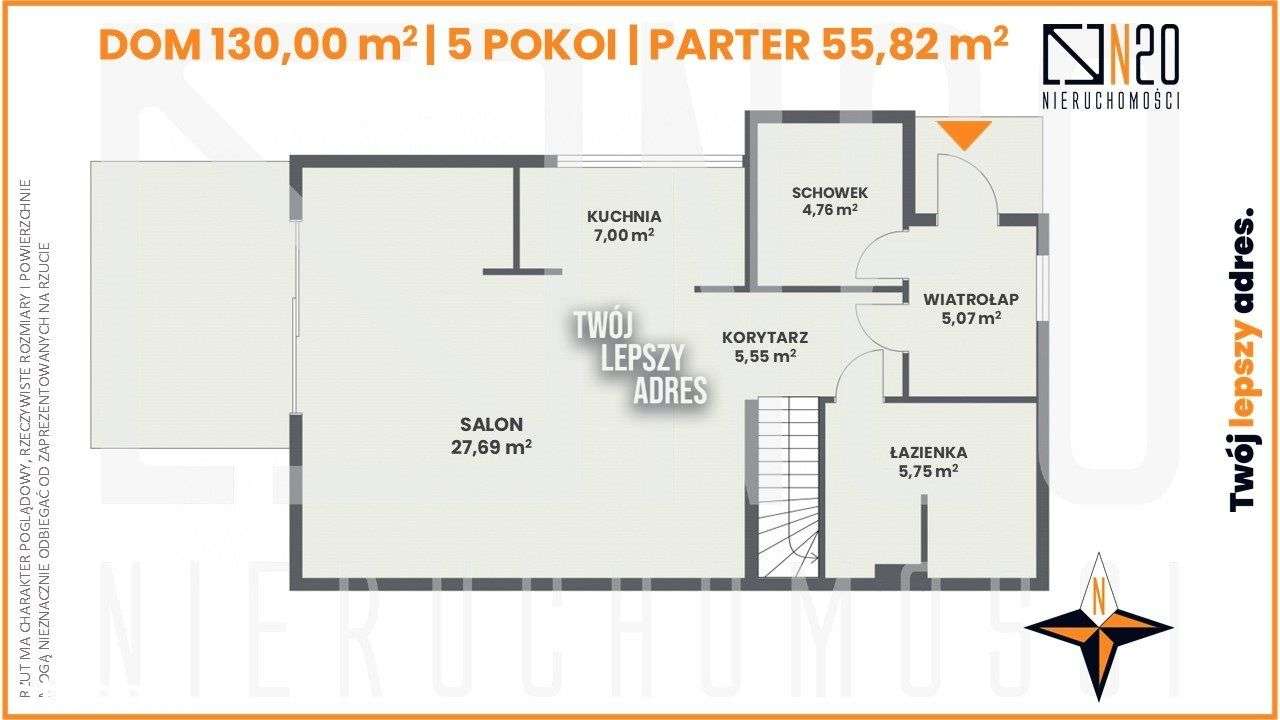 Komfortowy 5 pokojowy dom  z wiatą samochodową! - Pełny obrazek: 4/20
