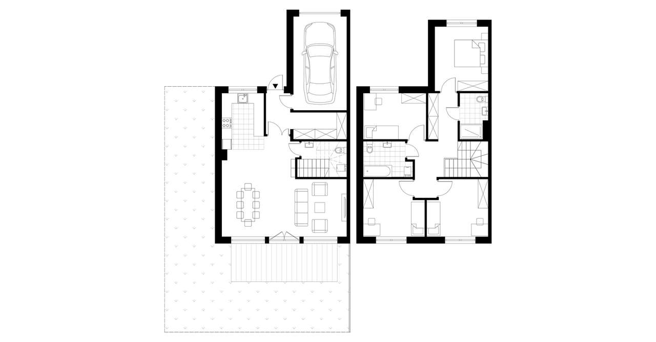 5-pokojowy dom 144m2 + ogródek Bez Pośredników - Pełny obrazek: 2/7