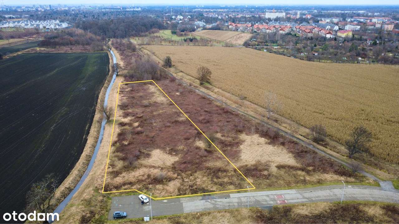 Atrakcyjna Działka przy granicy Wrocławia, mpzp, media, 6 bliżniaków - Pełny obrazek: 4/10