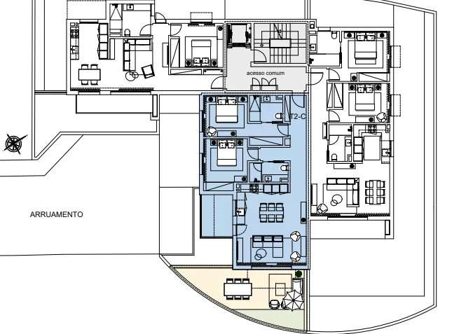 T2C moderno, com logradouro no Funchal - Grande imagem: 5/6