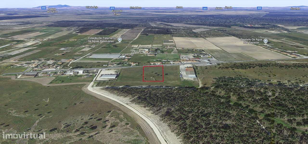 Terreno Urbano com viabilidade de construção - Montijo - Grande imagem: 5/11