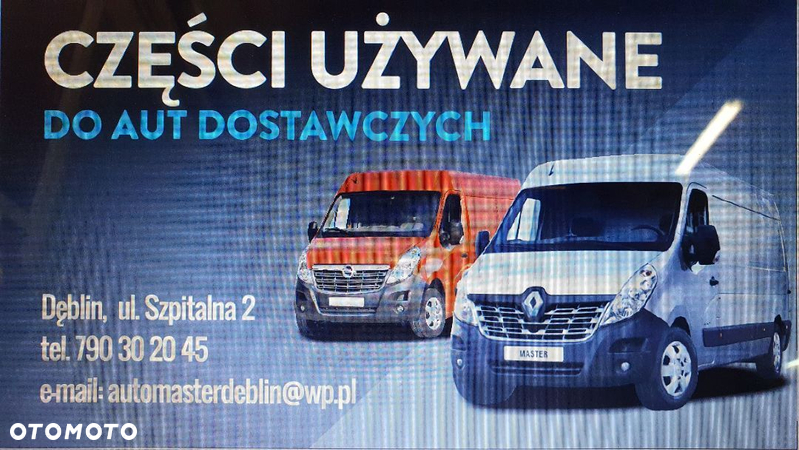 WAŁKI BALANSUJĄCE MASTER MOVANO MASCOTT NISSAN 3.0 DCI ZD30 - 2