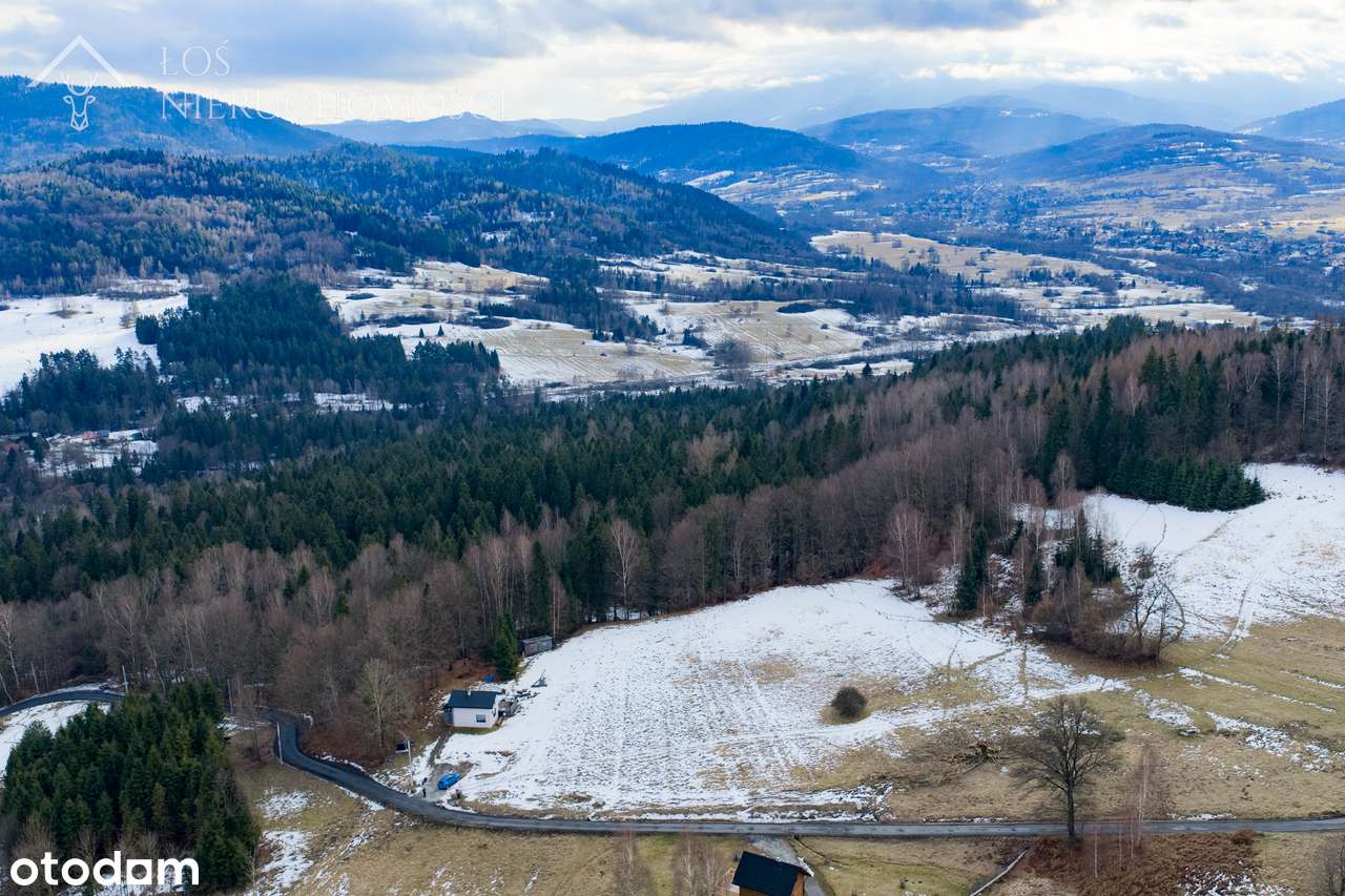 Działka z doskonałym dojazdem. Jeleśnia - nieruchomość inwestycyjna-2