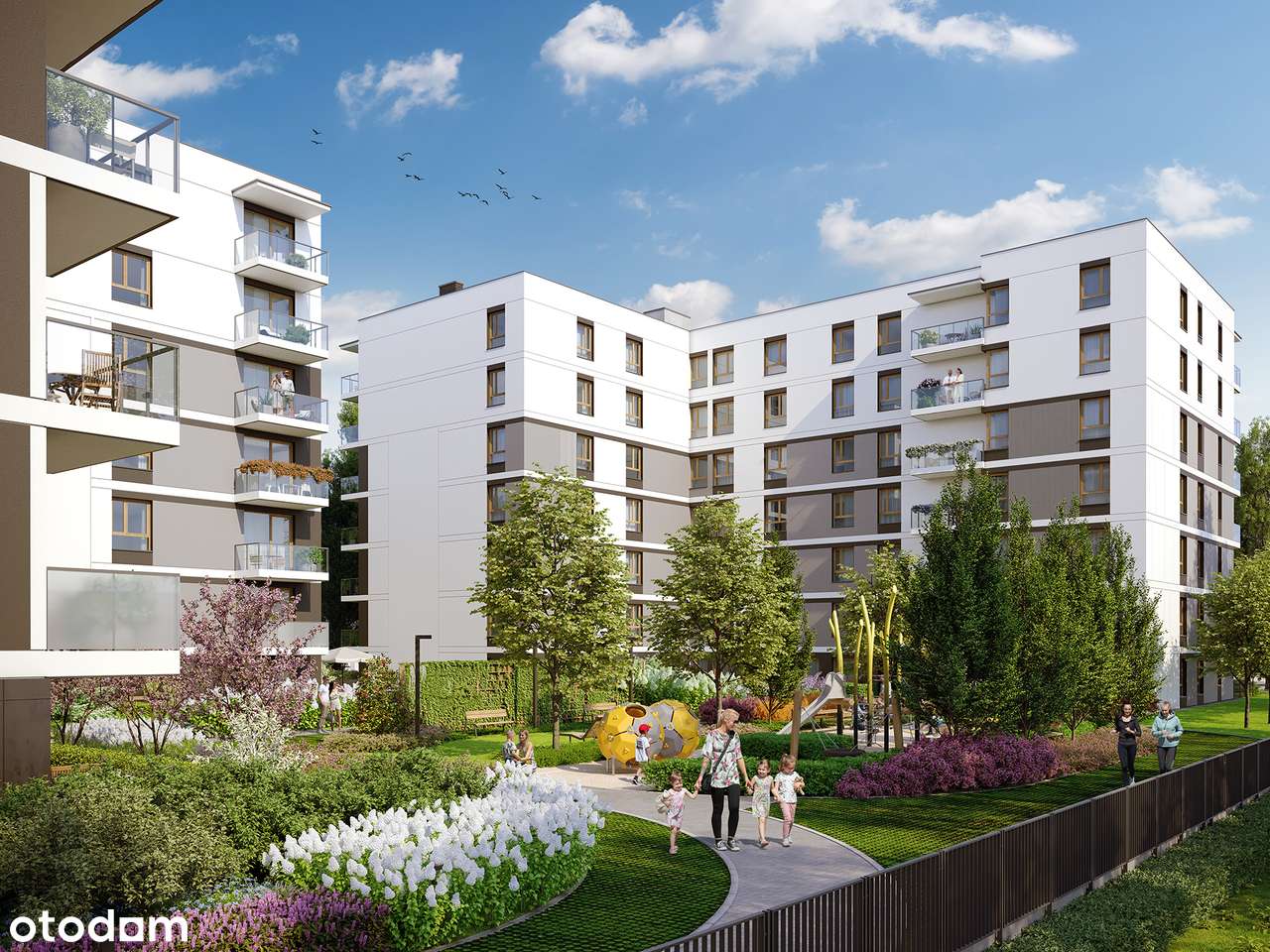 2-pokojowe mieszkanie 38m2 + balkon Bezpośrednio (lokal 58)