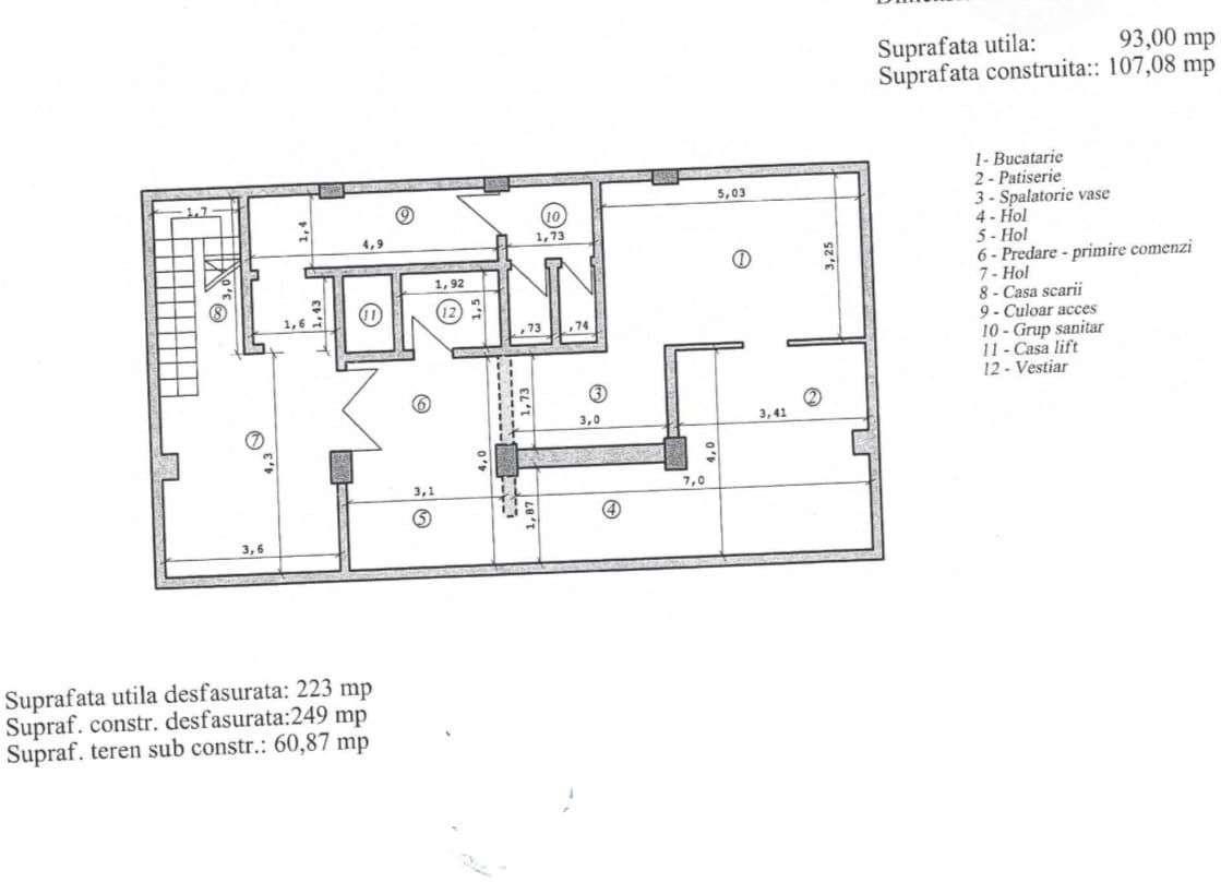 Vanzare Spatiu comercial Floreasca inchiriat-7