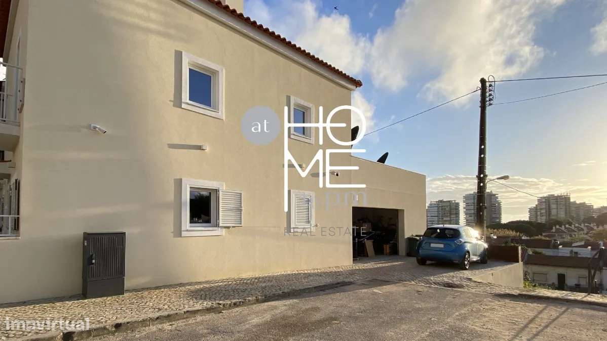 Caramão da Ajuda | Moradia T3 geminada única | Com garagem e terraço-31