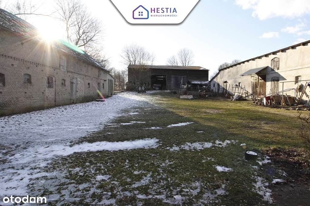 Poniemiecki dom z dużą stodołą - super cena!-15
