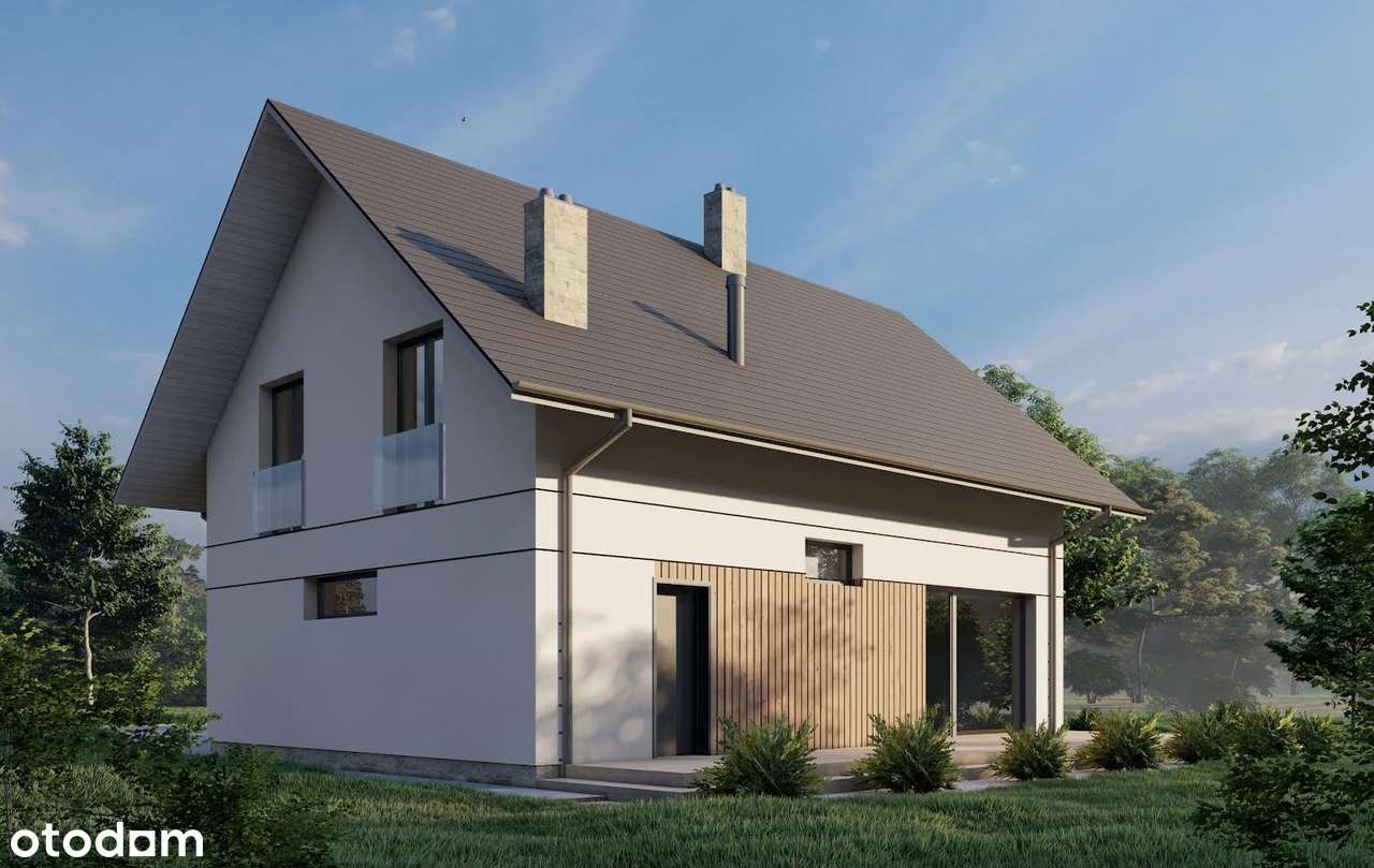 Nowy dom jednorodzinny w doskonałej lokalizacji w Krasnem - 141 m² - Pełny obrazek: 4/11