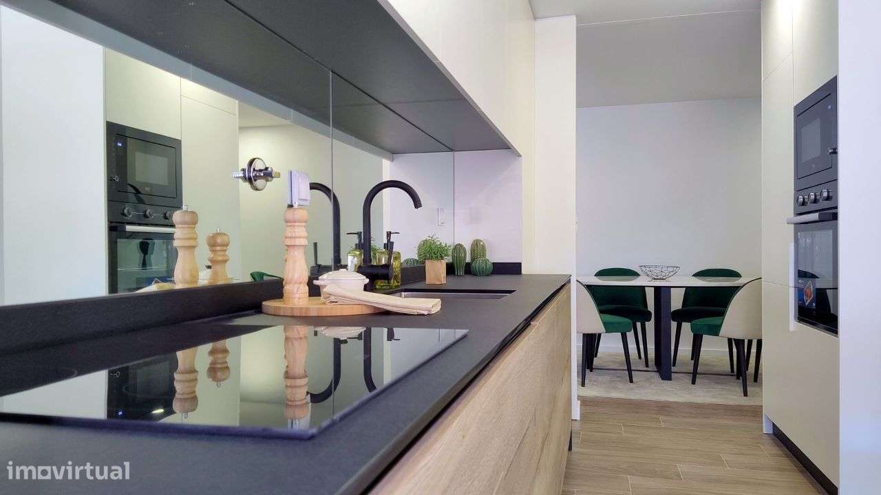 T3 semi-novo, totalmente equipado + lugar de garagem-10