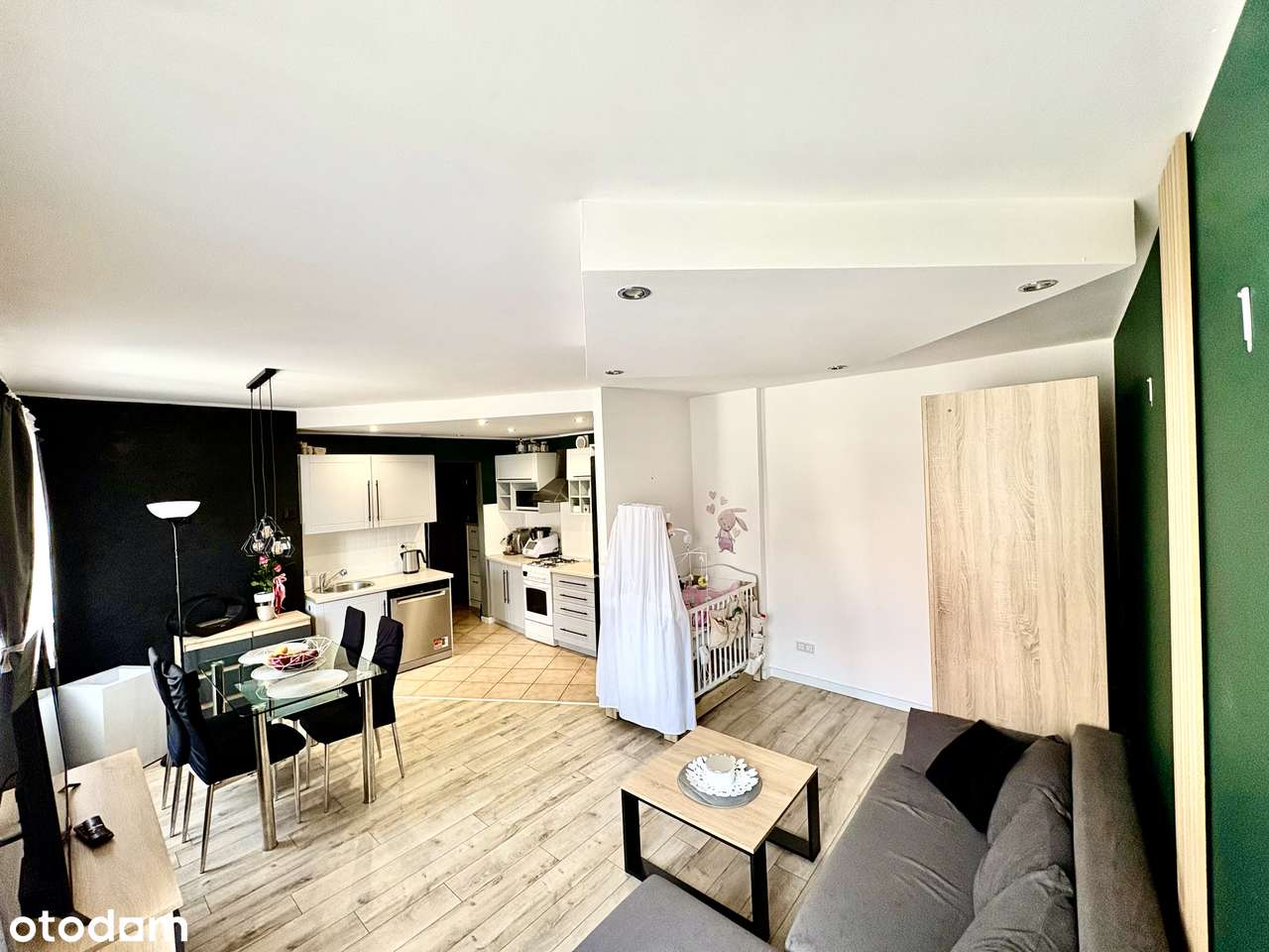 Przestronna kawalerka gotowa do zamieszkania – obok Domu Muzyki - Pełny obrazek: 5/9