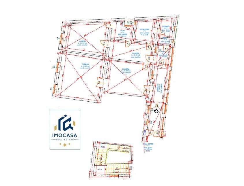 De vanzare Apartament de renovat 4 camere generoase Central Arad-12