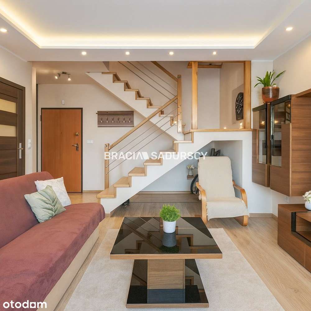 Dwupoziomowe mieszkanie na Ruczaju!-1