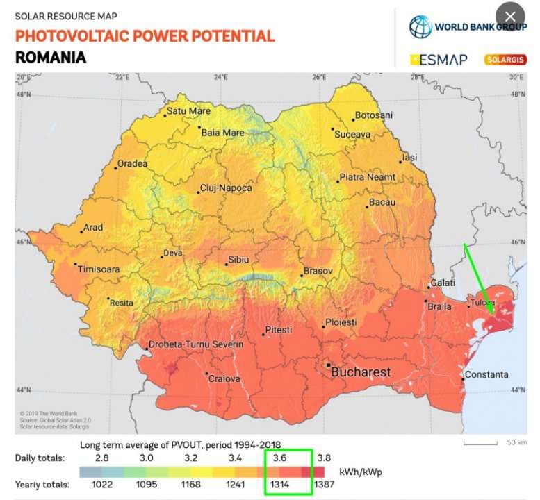 Teren intravilan de 1 Ha, cu iesire la lac, pretabil parc fotovoltaic - Imagine principală: 3/10