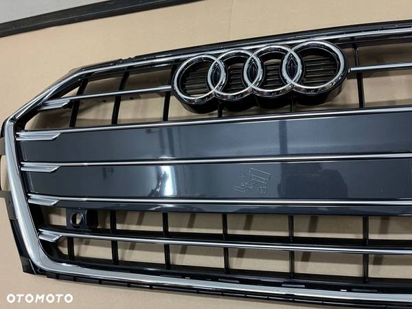 GRILL AUDI A4 LIFT 8W0 ATRAPA ZDERZAKA AUDI A4 8W0 LIFT 2019-2024 NOWY ORYG - 7