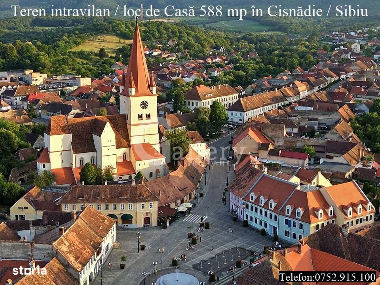 Loc de Casa / Teren intravilan 588 mp - Sibiu-0