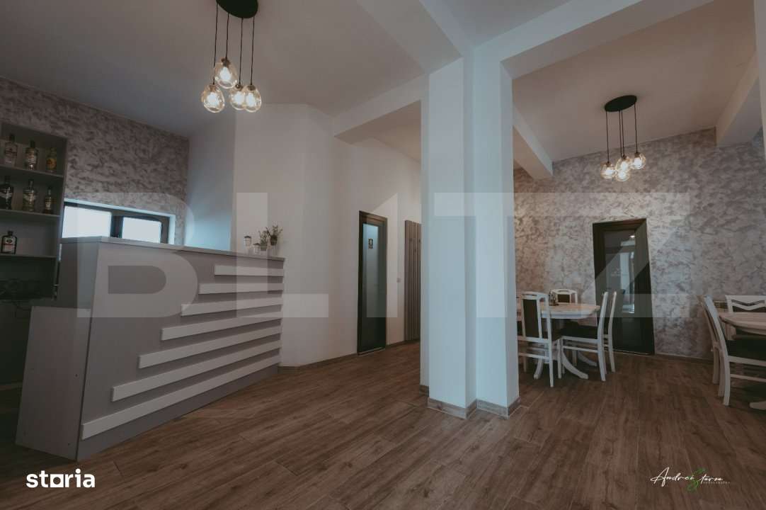 Pensiune D+P+2E cu restaurant + terasa, excelent pozitionata in statiu - Imagine principală: 4/13