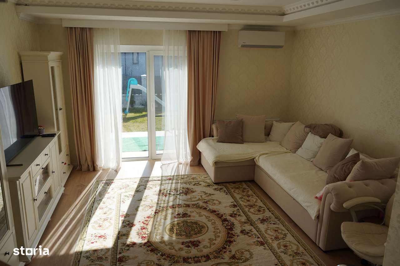 Casă tip duplex complet amenajată si mobilată-6