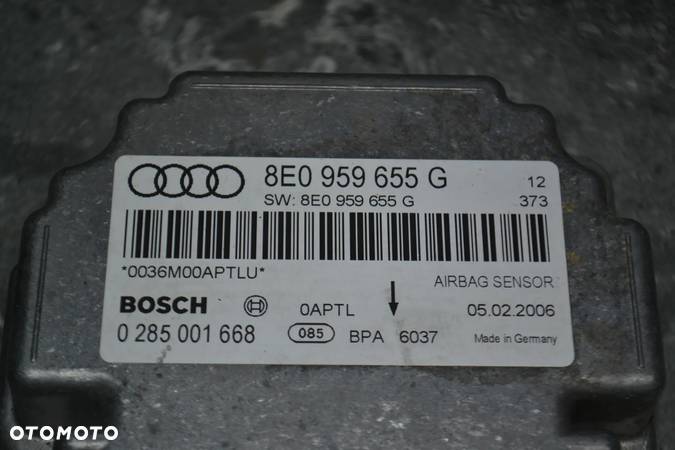 AUDI A4 B7 SENSOR AIRBAG 8E0959655G 0285001668 - 3