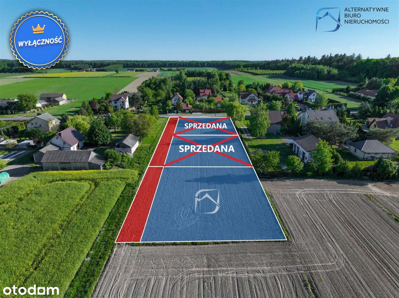 Piękna działka budowlana przy lesie w Osmolicach-4