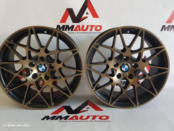 Jantes BMW M4 GTS 18 Bronze / Preto Matte - 1