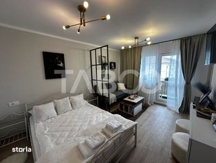 Garsoniera smart cu 28 mp utili si balcon 2 mp zona Terezian Sibiu