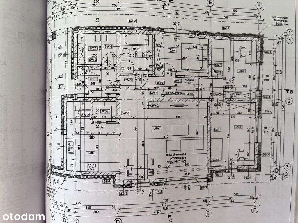 Mników Parterowy wolnostojący 4 pokoje działka 5a-13