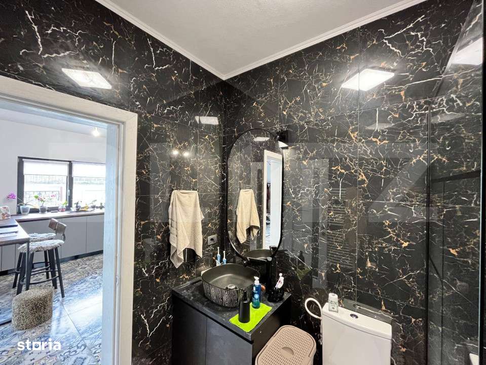 Duplex nou mobilat/utilat modern, P + E de 101 mp utii, cu teren 190 m - Imagine principală: 5/16