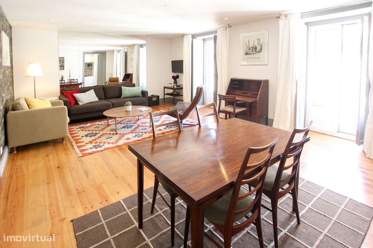 T2 com varanda no coração de Lisboa - Grande imagem: 4/26