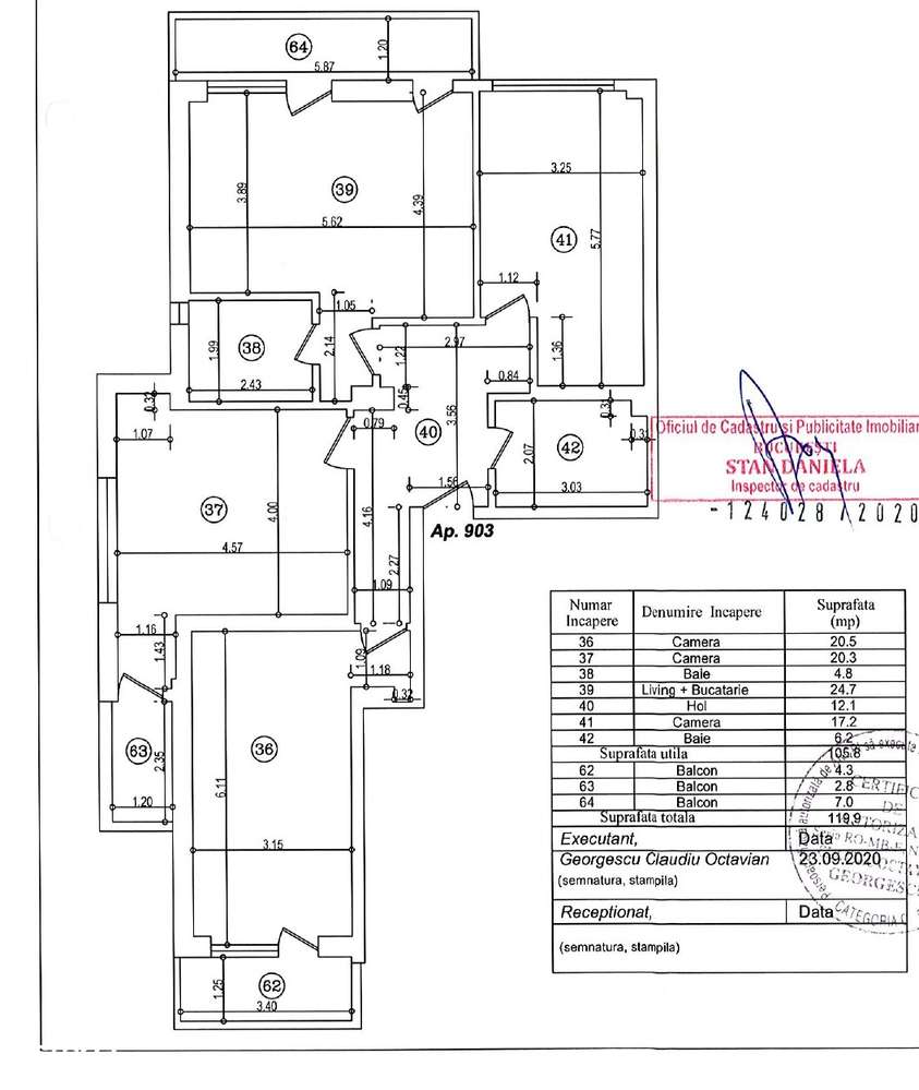 Apartament cu 4 camere in zona de Nord-7