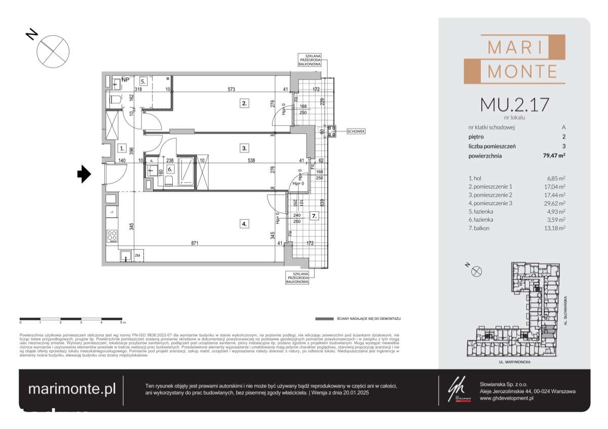 Marimonte  | mieszkanie 3-pok. | M​U.2.17 - Pełny obrazek: 2/8