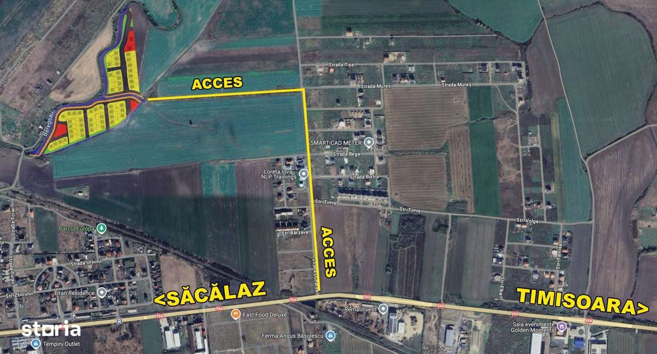 Terenuri in rate-Sacalaz - Imagine principală: 4/5