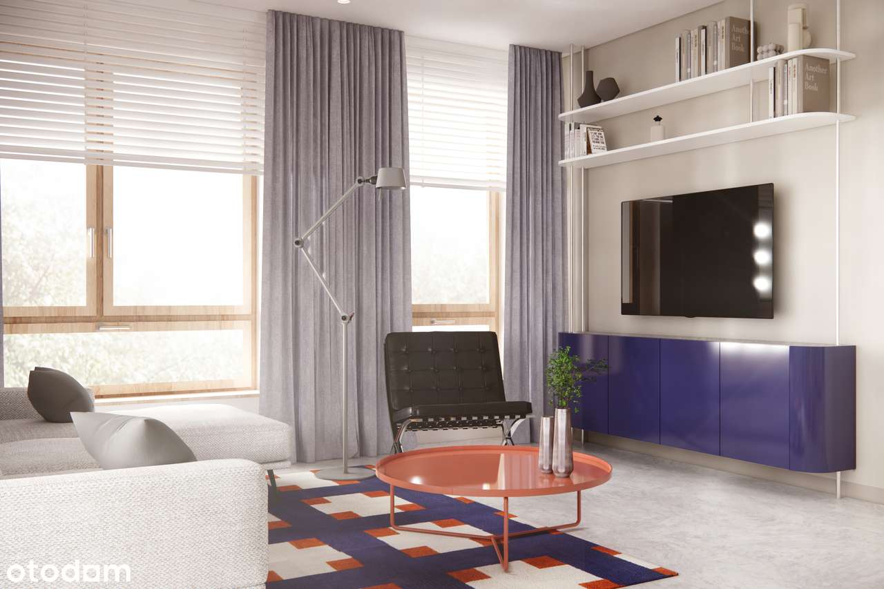 4 pokoje Funkcjonalny rozkład, możliwa Prezentacja mieszkania. Mokotów-2