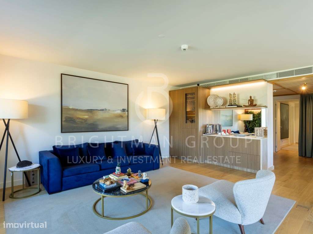 Apartamento T3 com piscina e jardim, na Quinta da Marinha-8