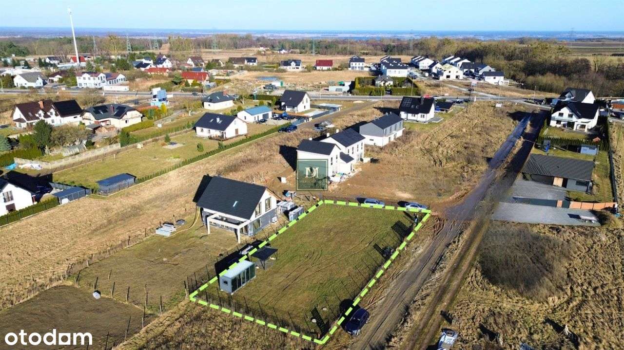 Ogrodzona działka|brama wjazdowa|szambo+deszczówka-1