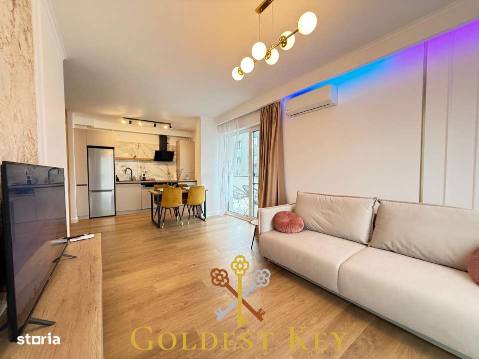 Apartament premium cu 2 camere si terasa ocupabil din 1 Februarie - Imagine principală: 1/8