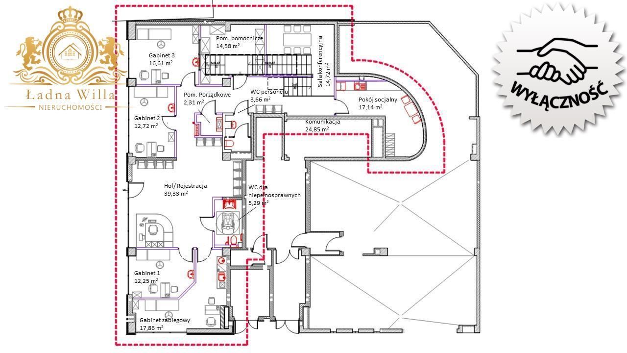 Lokal użytkowy, 183,10 m², Warszawa