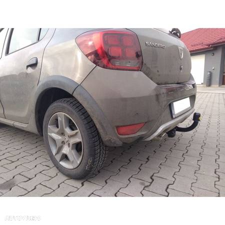 Carlig de remorcare pentru Dacia SANDERO Stepway - sistem semidemontabil -cu suruburi - din 2013/-. - 15