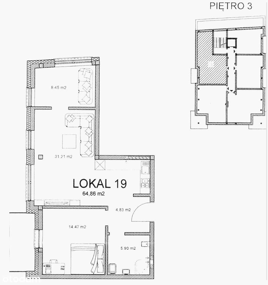 Pabianice - mieszkania w stanie deweloperskim ul. Warszawska-14