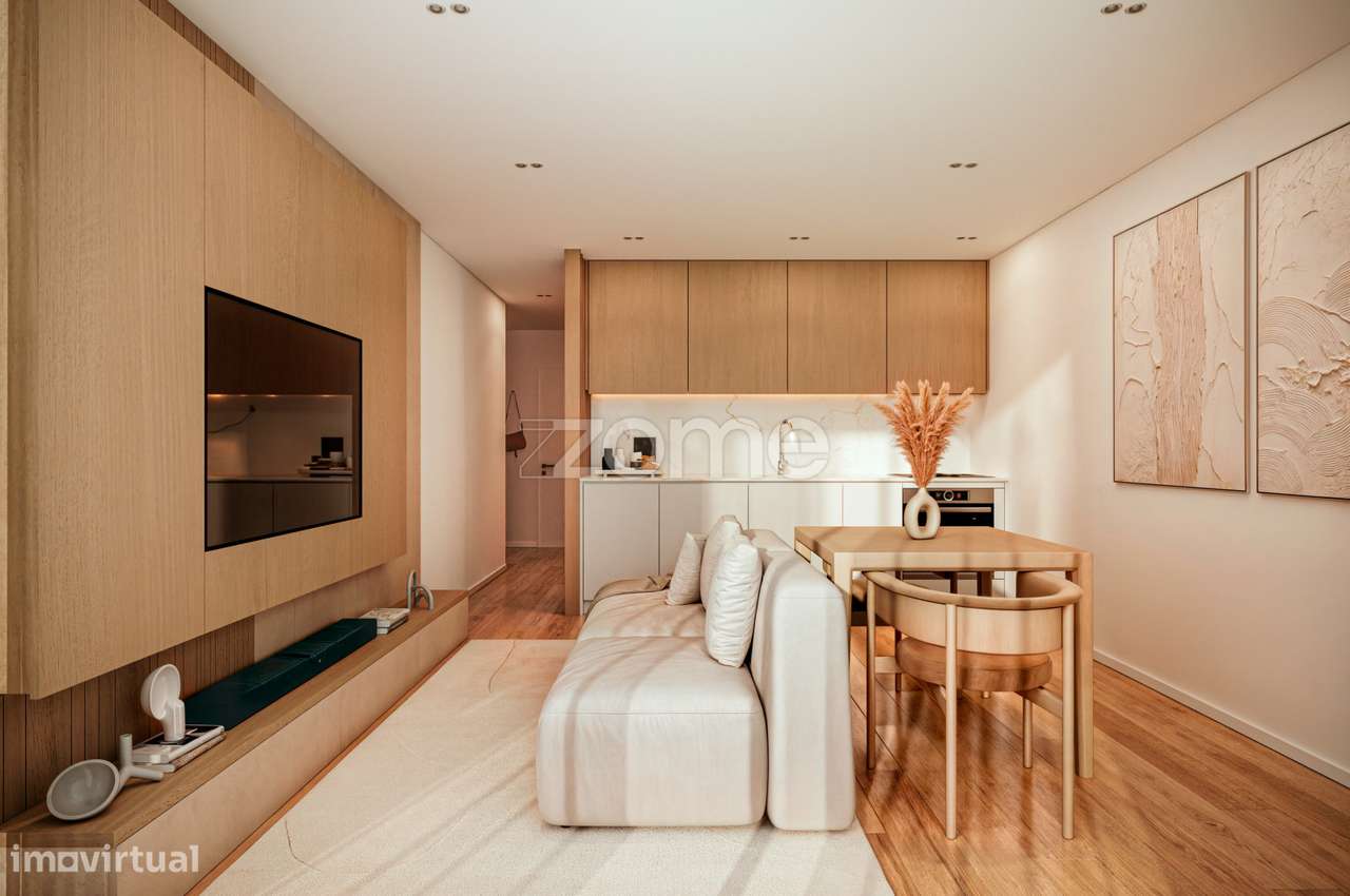 Apartamento T0+1 com terraço em Matosinhos. - Grande imagem: 5/15