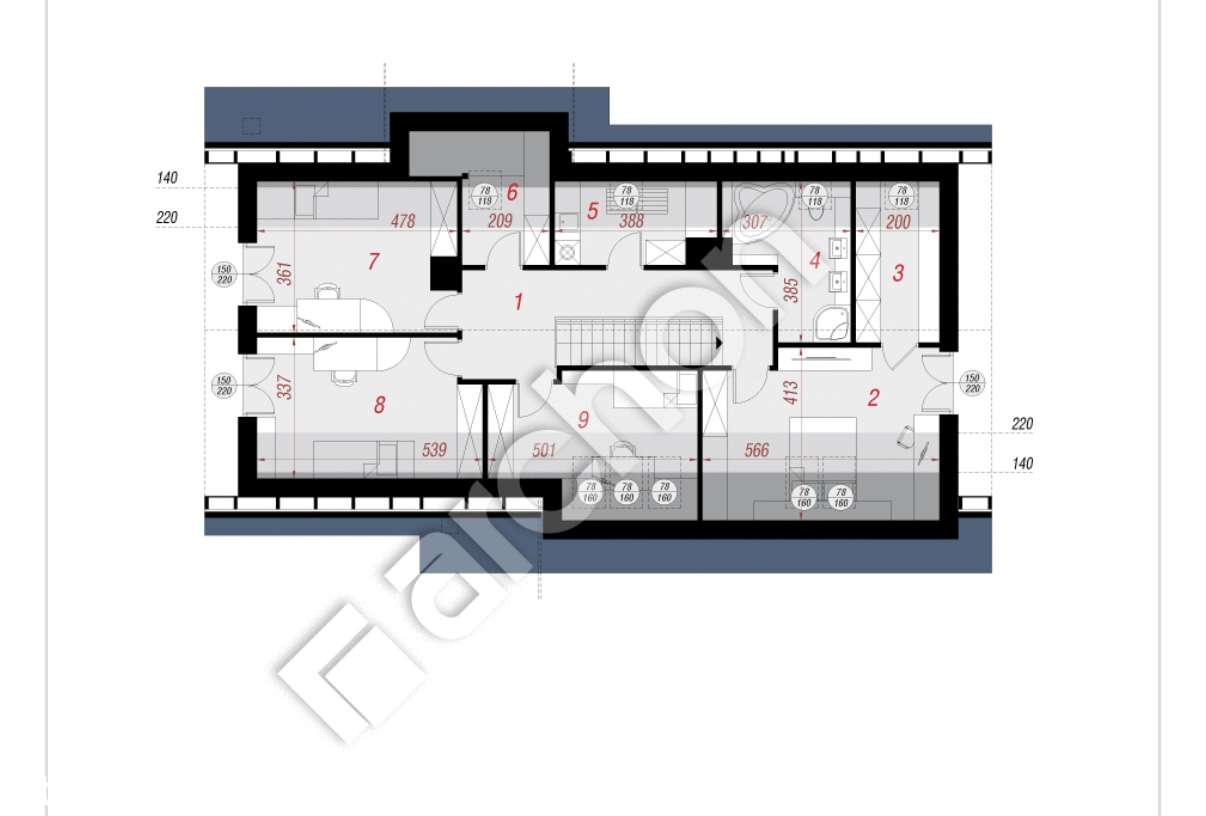 Pięknie położony, duży dom wolnostojący - blisko Czeladź/Będzin-13