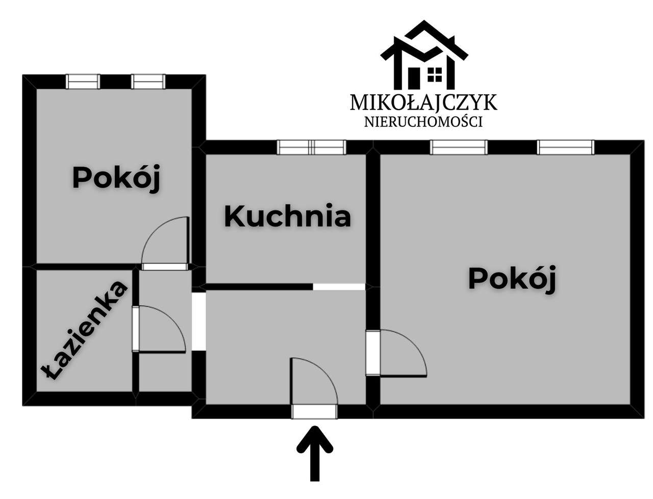 2 pokoje / Pl. Konstytucji 3 Maja / 43 m2 / 3 piętro-9
