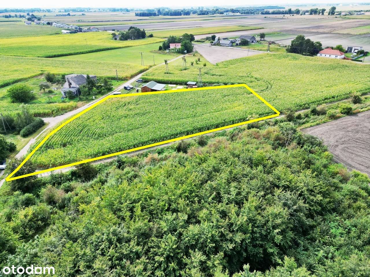 Duża działka budowlana przy lesie z WZ! Słońsko-1