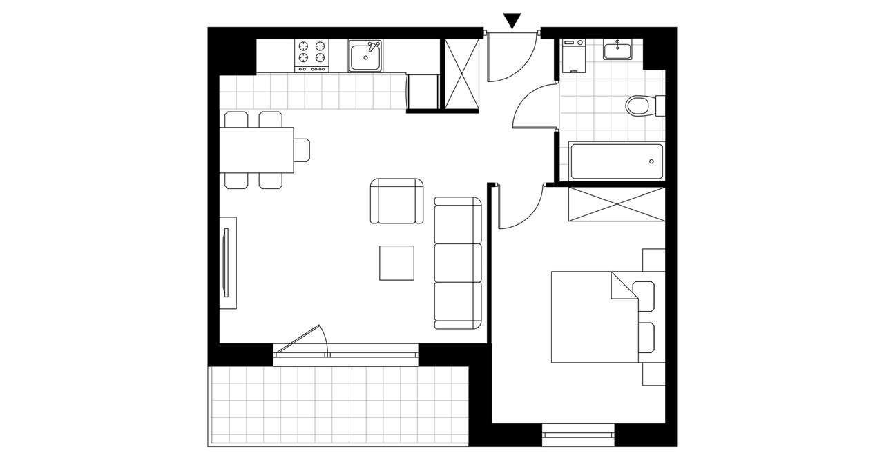Funkcjonalne i słoneczne mieszkania - Pełny obrazek: 3/8