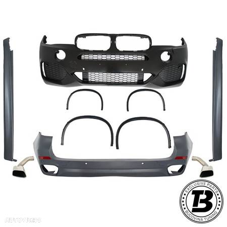 Pachet Exterior compatibil cu BMW X5 F15 X5M Sport Design - 1