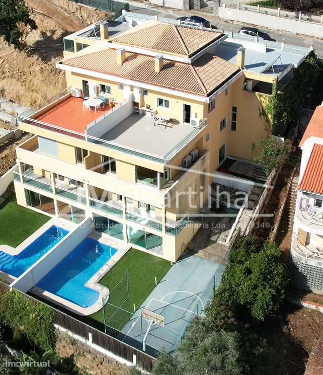 Moradia T5 | 358 m2 | Piscina e Campo de Basquetebol| Rio de Mouro-4