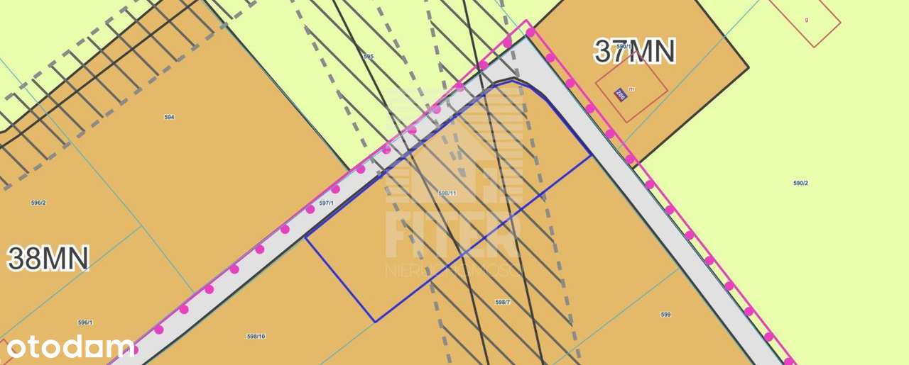 Działka budowlana Stary Wiśnicz - spokojna okolica.-4